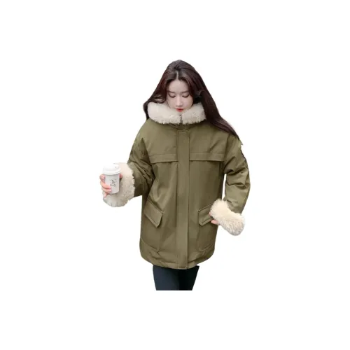 COVER TIME Хлопковый пуховик женский