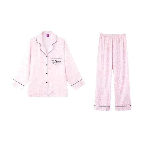 Disney Розовый леопардовый принт Женские пижамные комплекты