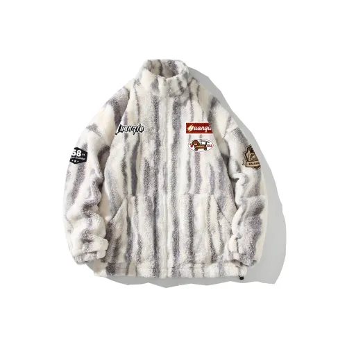 HUANQIU Бархат Feel Пальто Унисекс