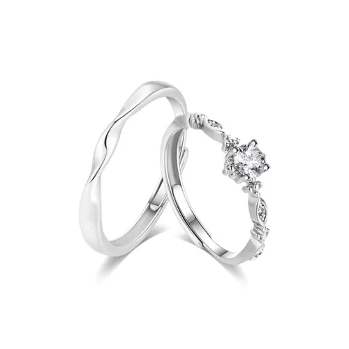 Crafts Women's Цветная глазурь Нефритовые кольца Унисекс