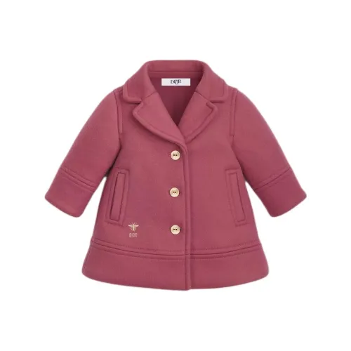 DIOR SS26 Животный узор Однотонный MID Длина (размер в длину) Нейлон Пальто Весна-осень Зимний Младенец Wa Toddler