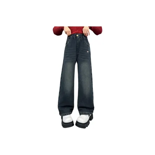 Teddy's Collection Цвет изображения Флисовые подкладочные штаны Школьный возраст Джинсы