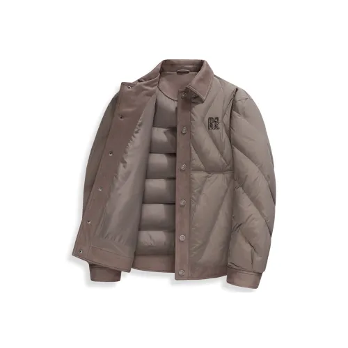 FAIRWHALE Коричневый Мужской Пух