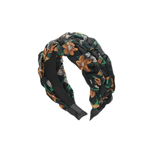 ROYALSASA Хлопок лен смесь ободки для волос женские