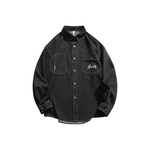 HARDY HARDY Черный Унисекс Рубашки