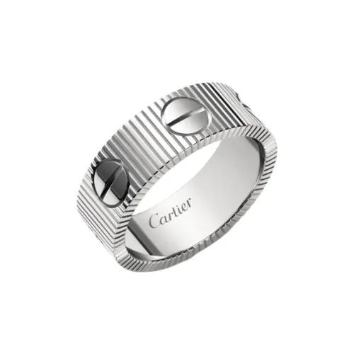 Кольца Cartier 18K White Gold Unisex Silver