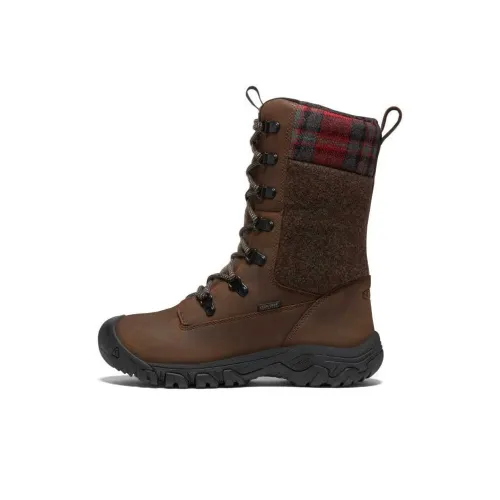 KEEN Greta Дышащий Термический Водонепроницаемый Высокая устойчивость Низкий каблук (<3 см) Женские