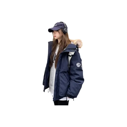 FLIM Темно-синий Женские пуховики