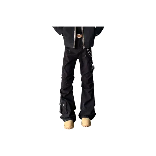 GELANYIFU GL Черный Унисекс Джинсы