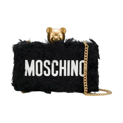 MOSCHINO Mohair Сумка через плечо Женская Черная