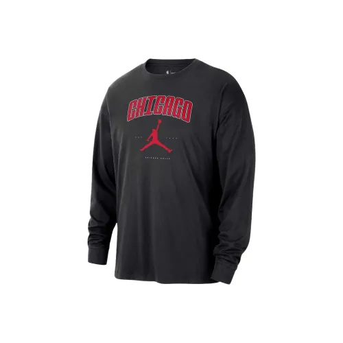 Джордан Черные Мужские T-Рубашки