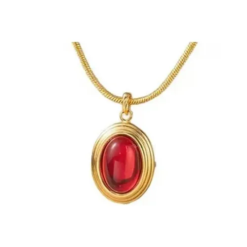 Mr. Shang Ожерелья из нержавеющей стали Унисекс