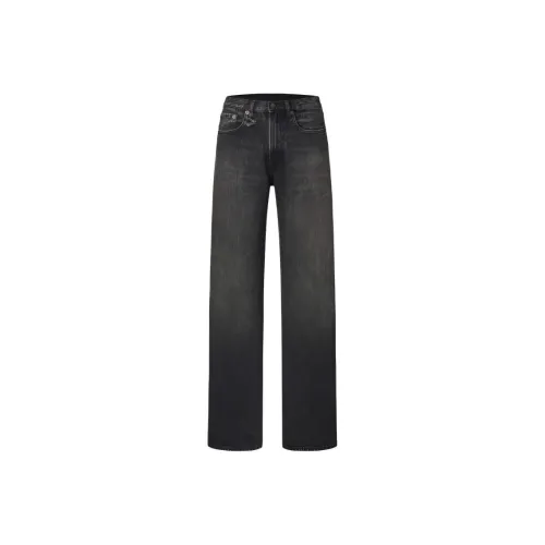 R13 Obsidian Black Женские Джинсы