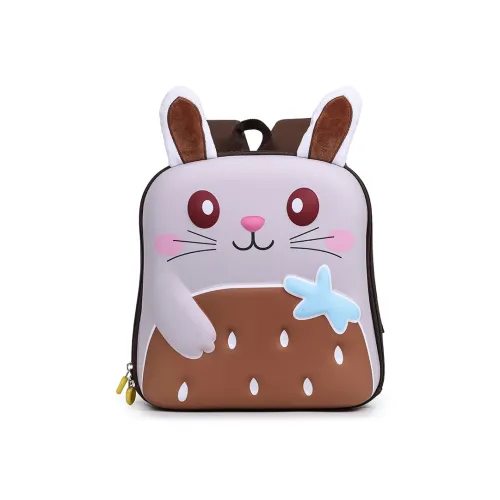 Idle Moon Oxford+EVA Backpack Standard Brown Blue Ecru Pink Purple