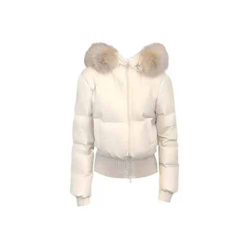ABBY GODDESS Зимний пуховик Женская белая