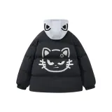 Чёрный с красным капюшоном