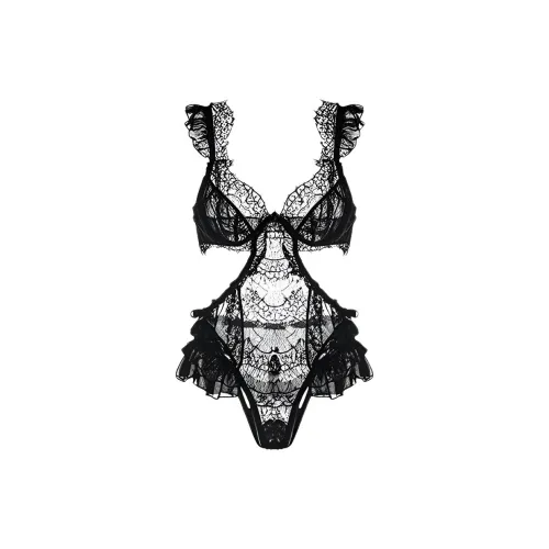 FAVMARTHA Черные Женские Ночные сорочки