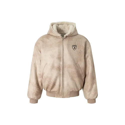 AUTOMOBILI LAMBORGHINI Хлопковый пуховик унисекс