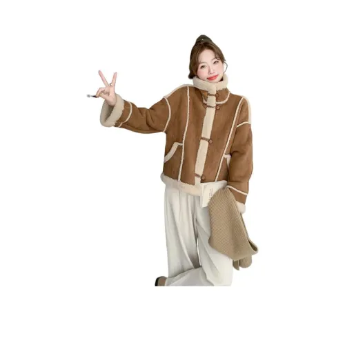 MEXICAN Бархат Feel Пальто Женское