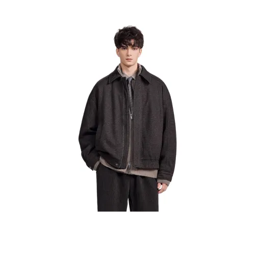 WILD LEADER Deep Кофе [YW5268646] Мужские Куртки