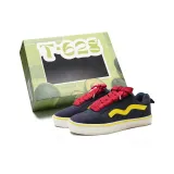 Темно-синий (Красный ремешок для обуви)