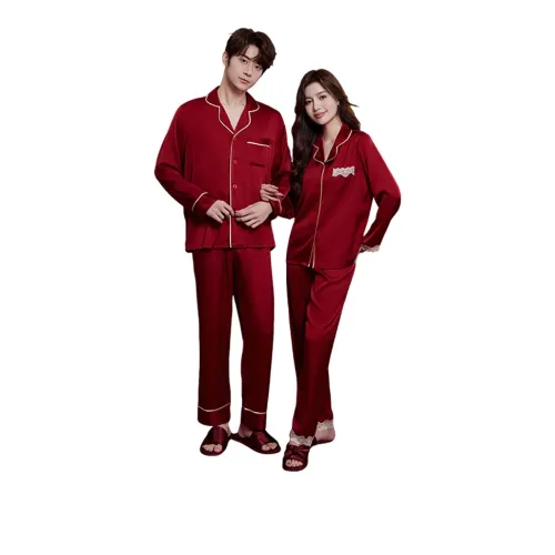 Miss Polly Мужской+Женский Кружево Пара Пижамы Унисекс Пижамные Комплекты