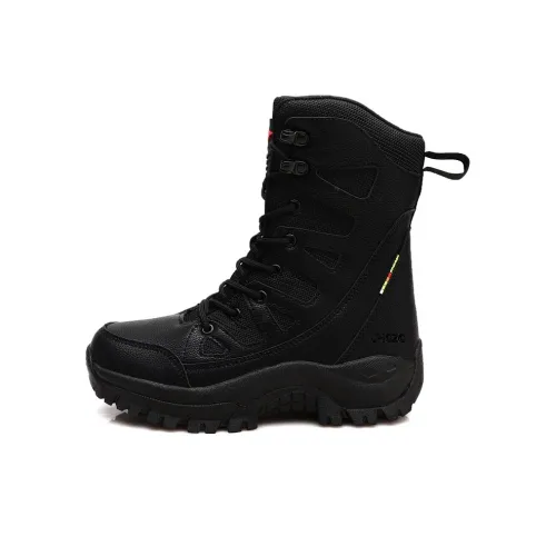 JHCZC Колено Высокая Мартин Ботинок Мужской