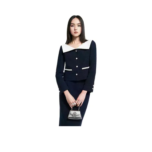 Caroline Темно-синие Женские Куртки