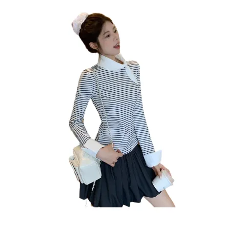 TELENT Черный Белый Полосы Унисекс Майка-танк Топ-трикотаж