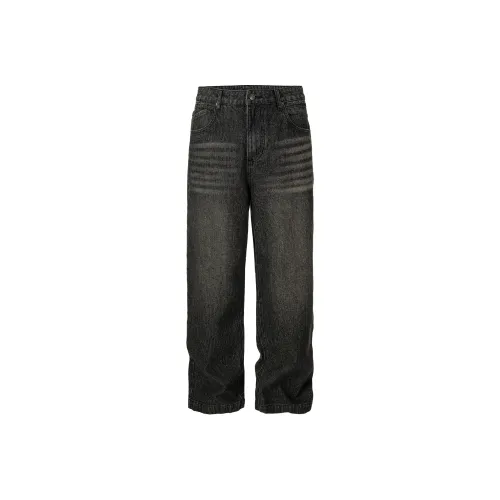 FIRE 2 COLD EGO Черный Унисекс Джинсы