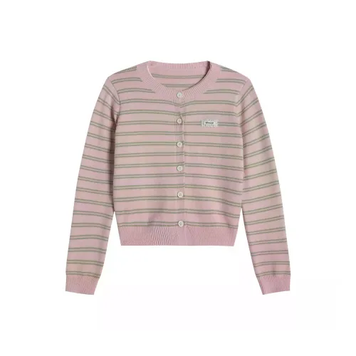 Mu Xiao Xin Розовый Женский Трикотаж