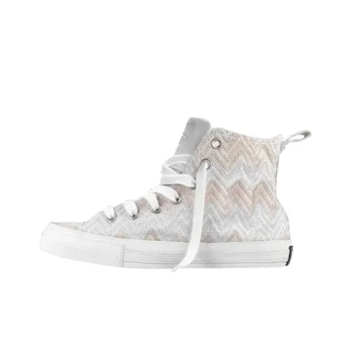 MISSONI x Converse Chuck Taylor All Star High Топ Кеды Мужской Розовый