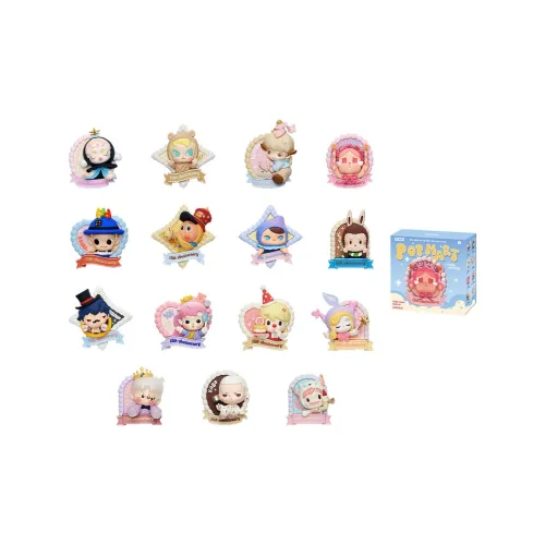 POP MART Celebrate This Moment Collection Наклейки для холодильника Слепые коробки Один Mystery Коробка Целая коробка 15 шт