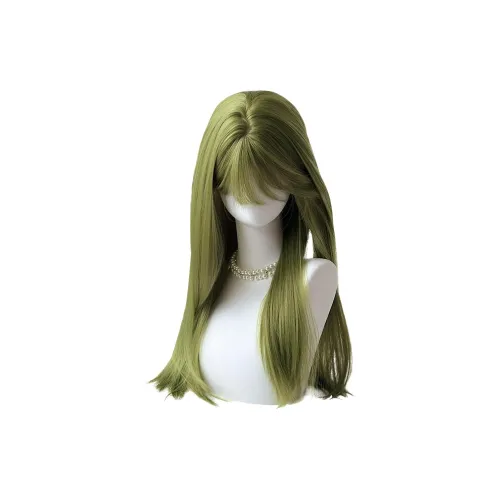 Northward Incline Волшебник страны Оз Wispy Bangs Длинные Прямые Волосы Женская Перука Высокая Температура Пряжа