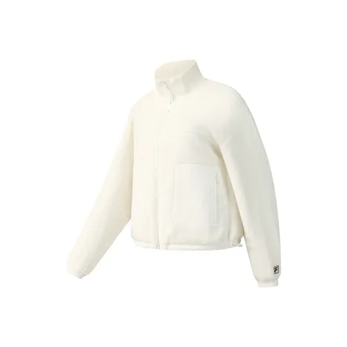 FILA Теннис Бархат Feel Пальто Женское Белое