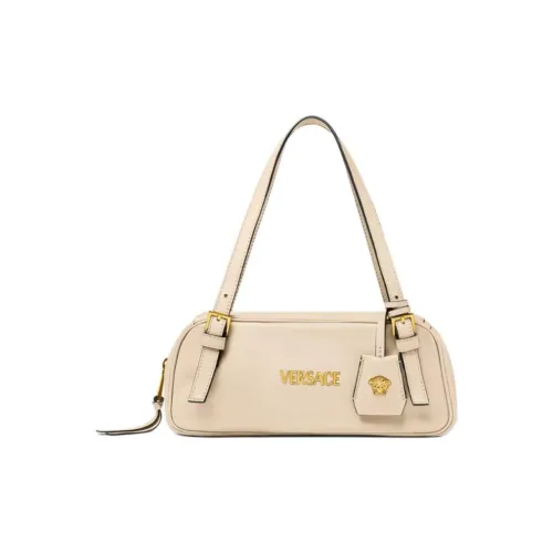 VERSACE Lambskin Сумка через плечо Стандартная Женская Бежевая