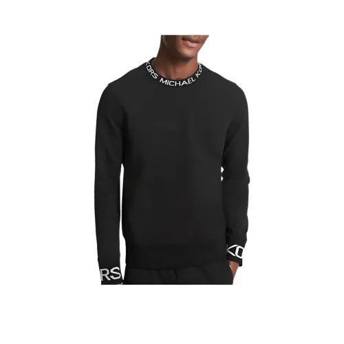 MICHAEL KORS Черные Мужские Свитера