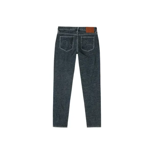 EVISU Джинсовый Синий Мужские Джинсы