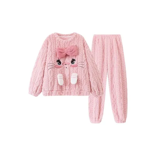 TLXT Розовый комплект пижам для женщин