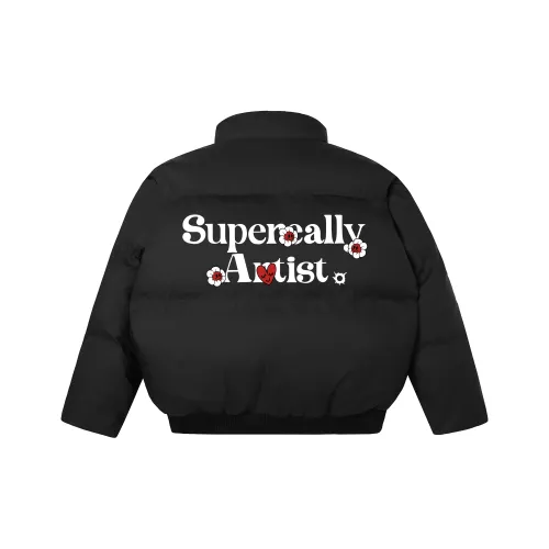 SUPEREALLY Хлопковый пуховик унисекс