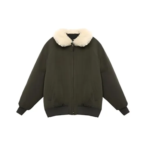 RTNH Оливково-зеленый Женский Куртка