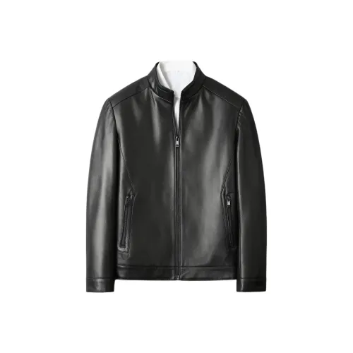 Vintage Cars Кожаная куртка Мужская