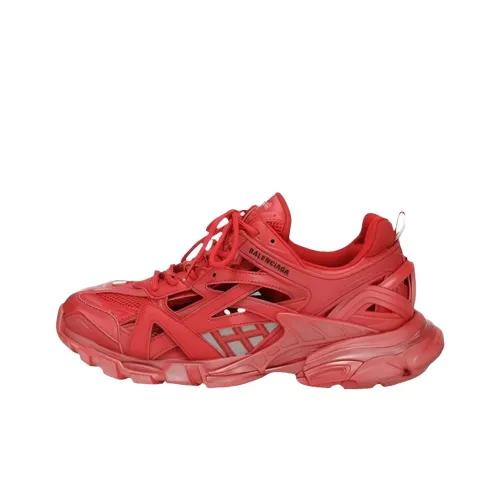 Balenciaga Track 2,0 Low Топ Повседневная обувь Мужская Красная