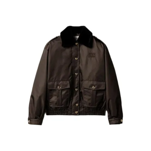 MIU MIU Fw25 Куртки и Пальто Женские