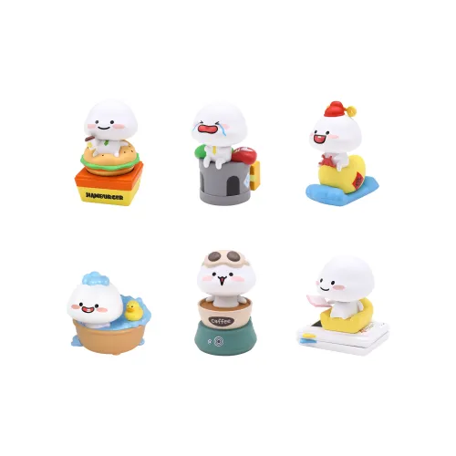 Rock World Повиновный Малыш Повседневный Баланс Коллекция Слепые коробки Целая коробка 6 шт