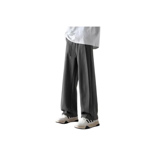 Tonlion Medium Gray Unisex Casual Pants Tonlion Средне-серый унисекс повседневные брюки