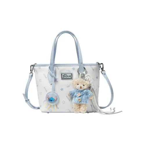 Disney Stitch ПУ (полиуретан) Сумка Стандартная Женская Синяя