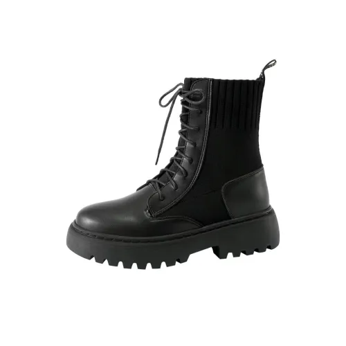 Beerus Мартинсы Черные Женские