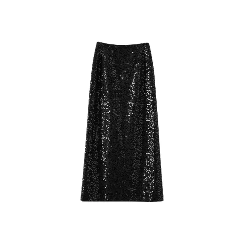 WANBAI Повседневная длинная юбка для женщин