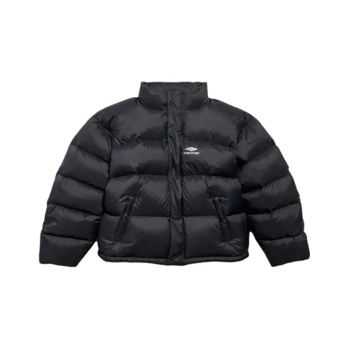 Balenciaga FW25 Хлопковый пуховик Стандартный крой Мужской